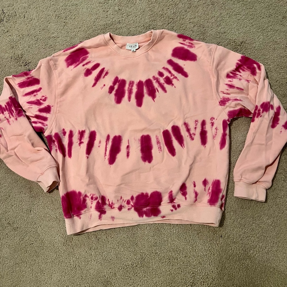 Pink tie dye Sweatshirt